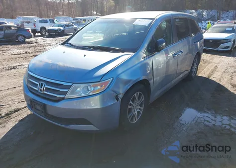 2012 Honda Odyssey Ex z USA, uszkodzony, nr VIN 5FNRL5H42CB108158